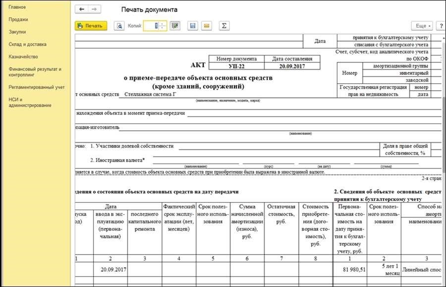 Списание основных средств документальное оформление и правила с учетом последних изменений